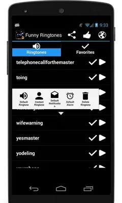 Funny Ringtones android App screenshot 2