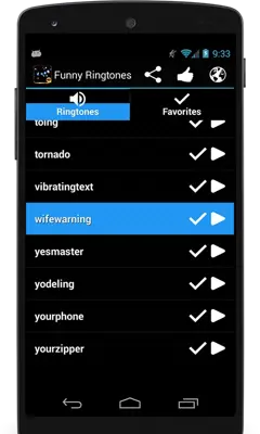 Funny Ringtones android App screenshot 3
